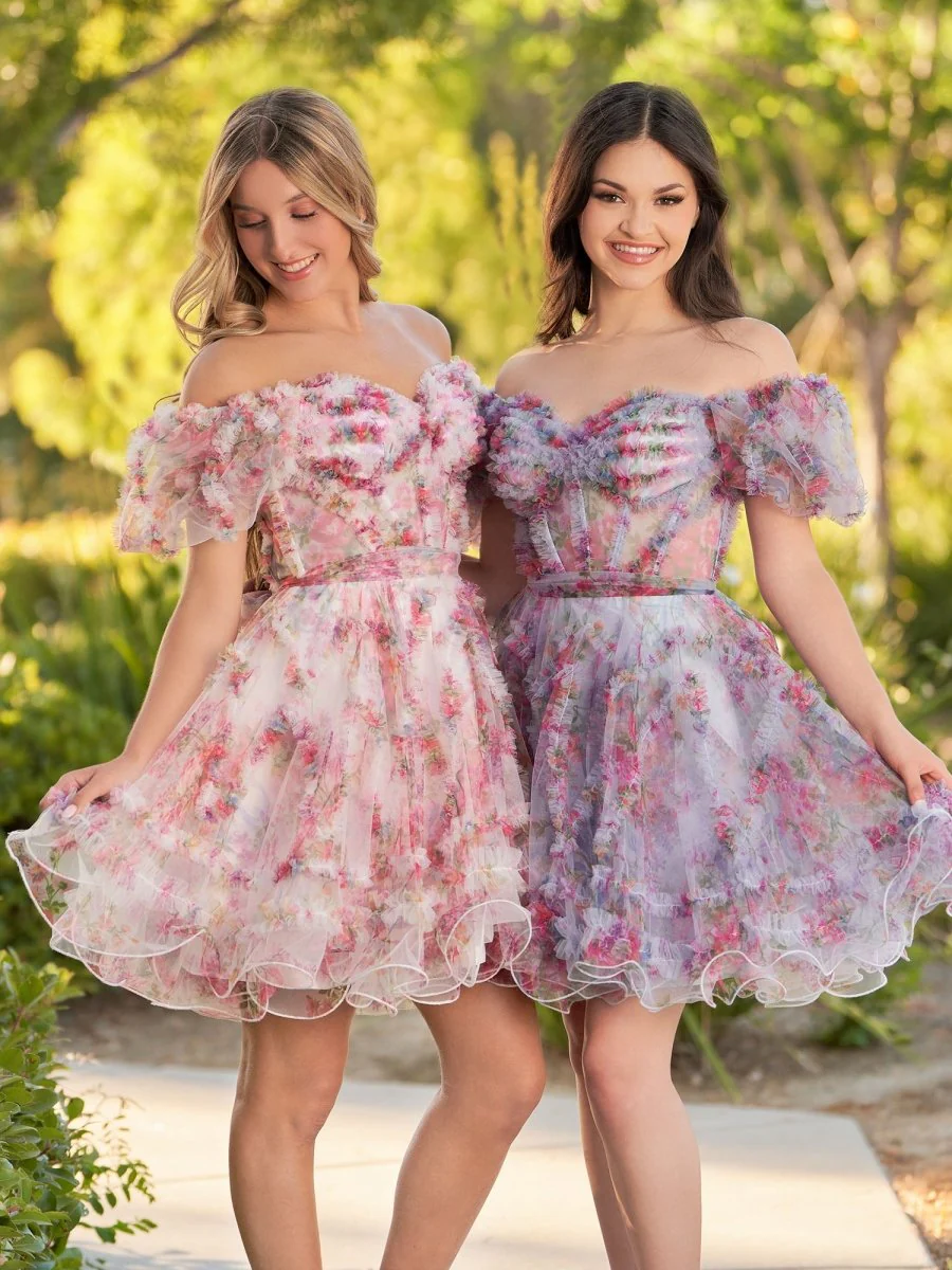 Fuchsia Homecoming Dresses